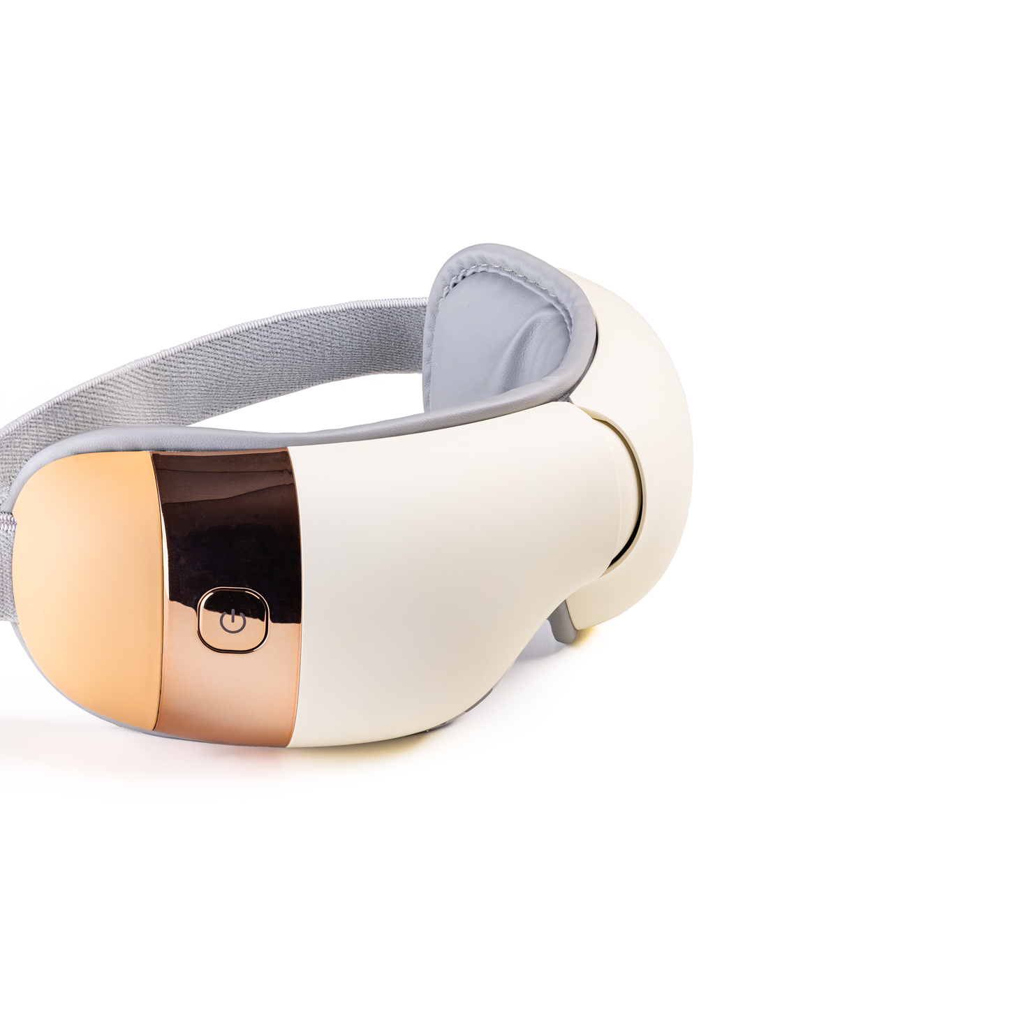 Masseur chauffant beige pour les yeux